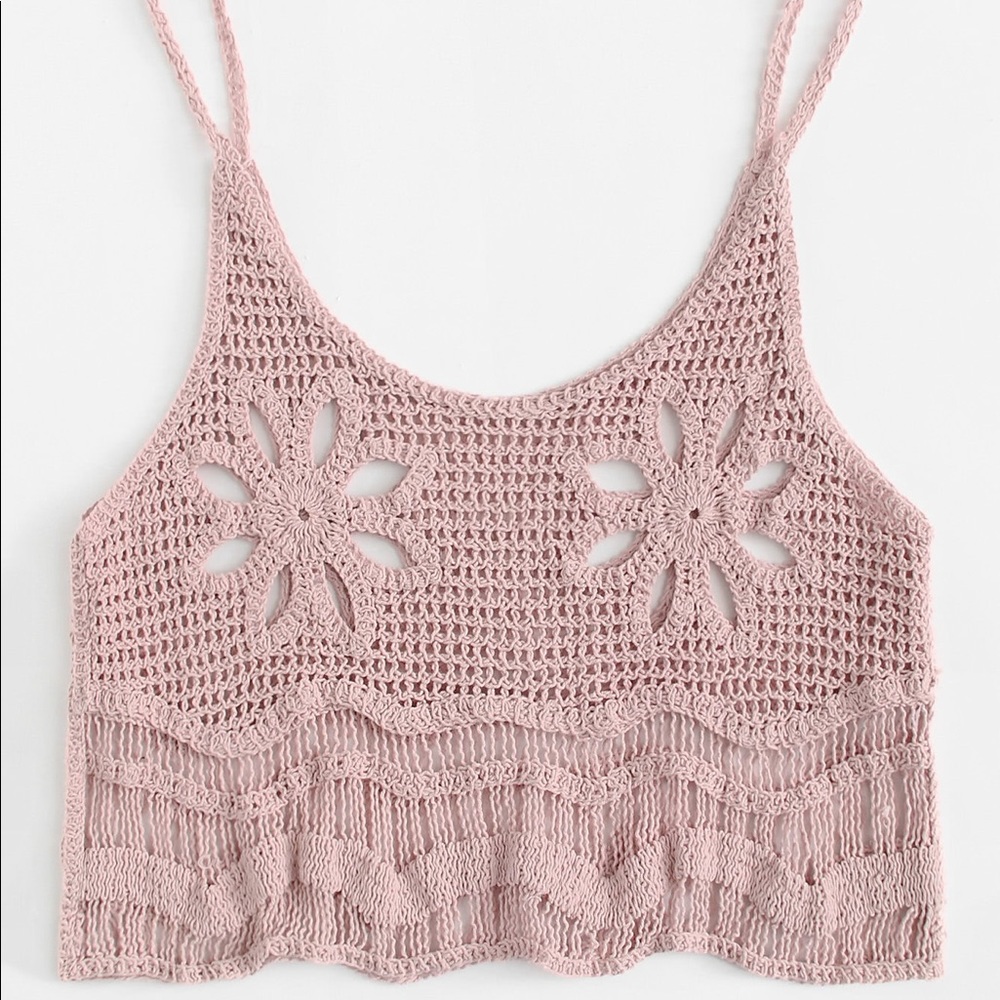 Crochet Beach Cover - Picture 2 of 4